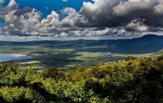 世界上最大的死火山——恩戈罗恩戈罗火山口