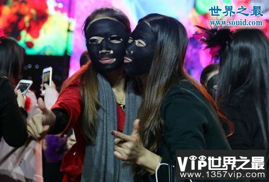 千人敷面膜创纪录，盘点那些雷死人不偿命的世界纪录(www.1357vip.com)