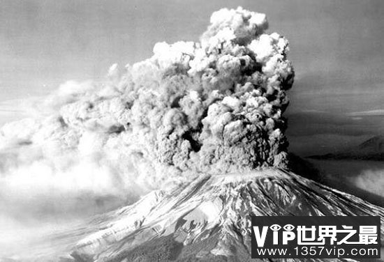 最危险的火山，圣海伦斯火山(57人因此丧命)