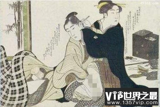 日本春宫图曾引领古代的嫁妆画“潮流”