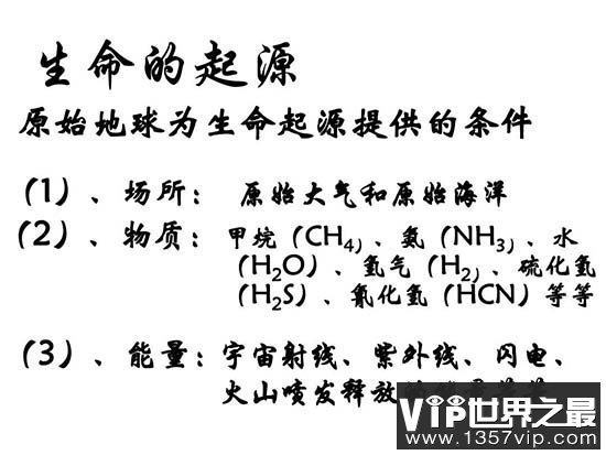 生命起源的7个线索 生物起源矿生新学说