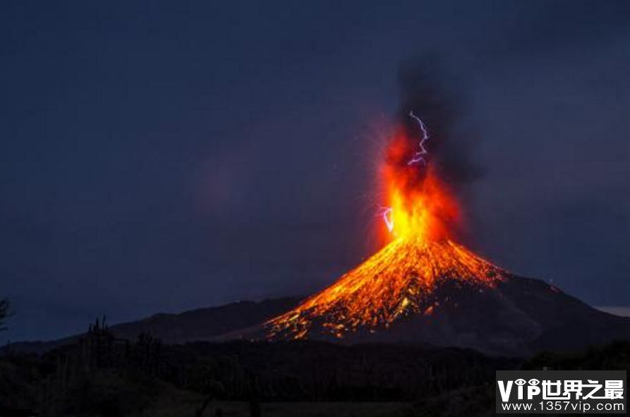 世界十大著名火山 第一最活跃，多次爆发式喷发