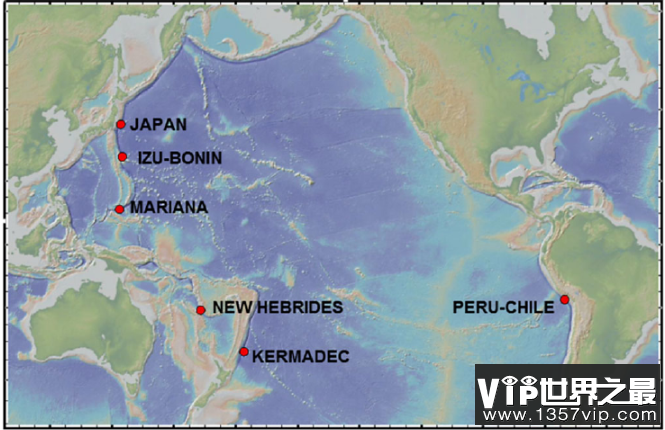 世界上最长的海沟，秘鲁智利海沟全长为5900公里