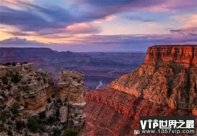 世界十大著名的旅游景点 美国大峡谷自然奇观(壮丽的景色)