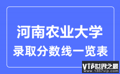 2023年高考多少分能上河南农业大学？附各省录取分数线