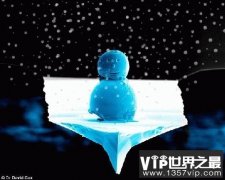 世界上最小的雪人